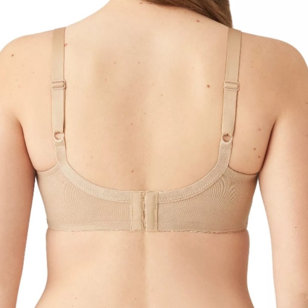 WACOAL 855186 RETRO CHIC unlined
Chantilly Lace Toast UW Minimizer Bra 42H - Picture 3 of 14